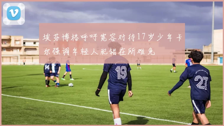 埃芬博格呼吁宽容对待17岁少年卡尔强调年轻人犯错在所难免